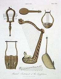 egypt music instruments
