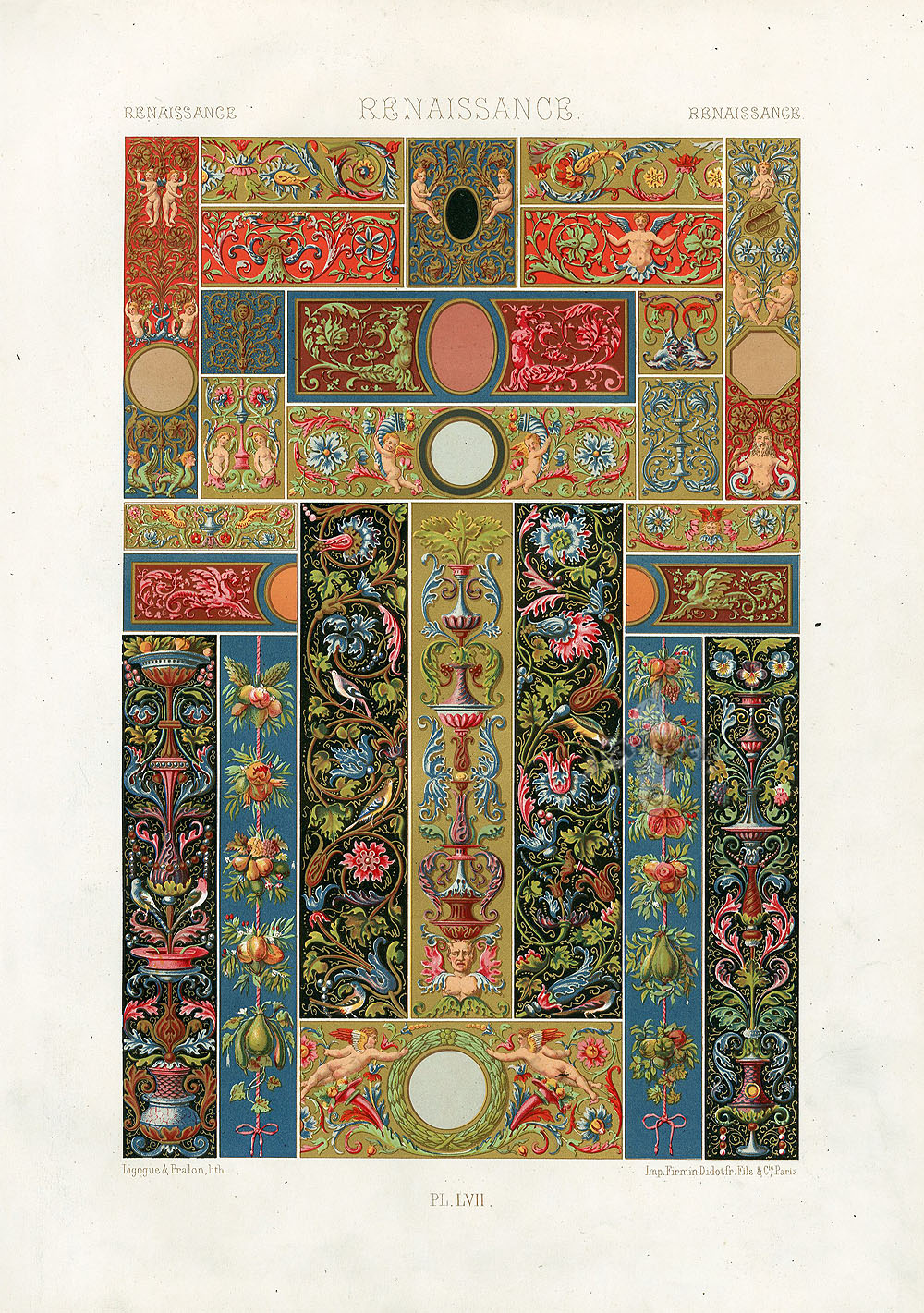 Dupont Auberville Decorative Prints 1877