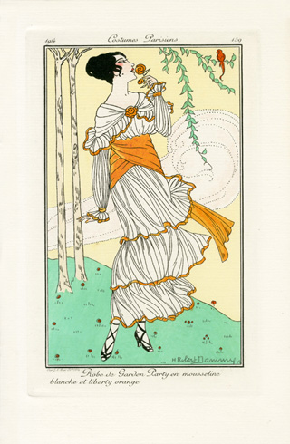 George Barbier French Fashion Prints 1912