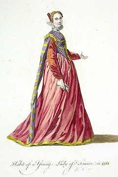 Jefferys Old English Dress 1757