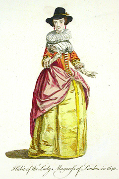 Jefferys Old English Dress 1757